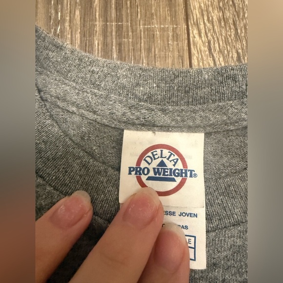 Delta Pro Weight So Cal California Flag Bear Boys T Shirt Size Small Gray - Picture 3 of 5